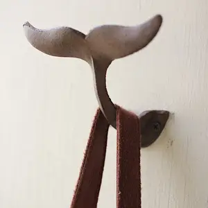 whale's tail wall hook
