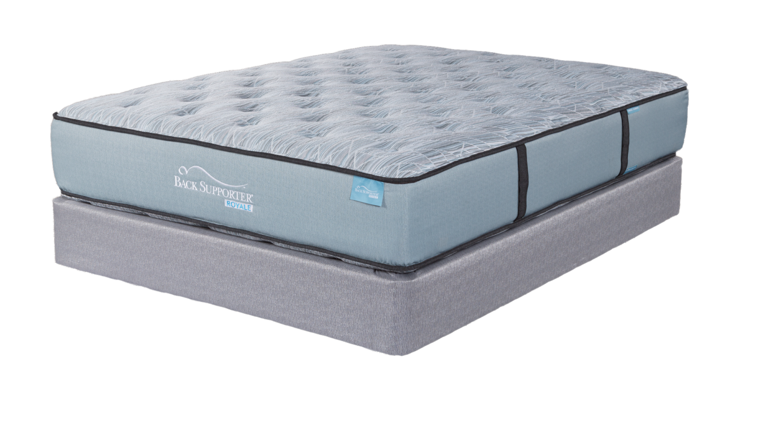 Spring Air Back Supporter Royale in Plush Mattress Island Mattress